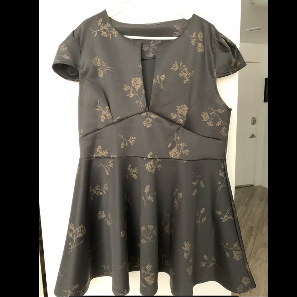 Club L mini black dress